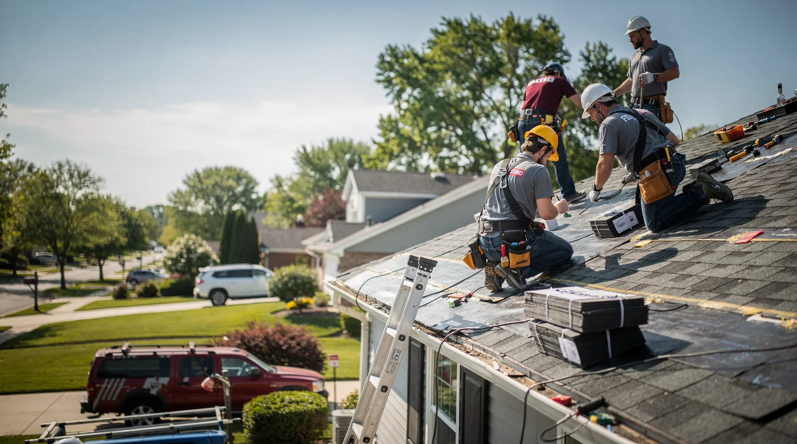 Roof Repair in Quincy, IL around you